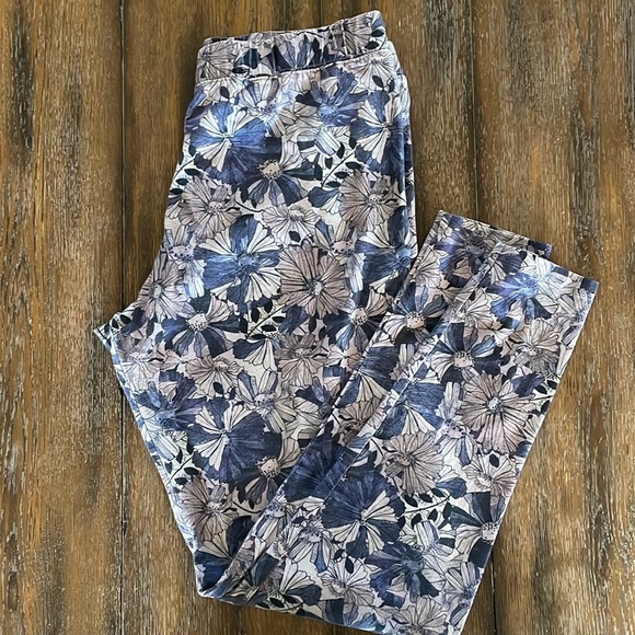 Soft Surroundings Women’s Floral Pull On Pants - Size Tall XL - Picture 5 of 7